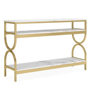 Console <b>Table</b> with Storage Rack <b>Side</b> <b>Table</b> and <b>Sofa</b> <b>Table</b> Option - Product Image 6