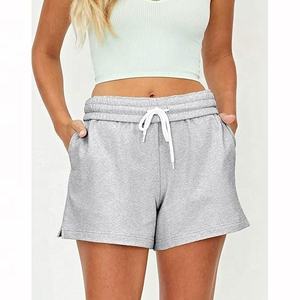 Pantalones Cortos Deportivos de Felpa de Algodón Transpirable Ecológicos con Precio al por Mayor Personalizado, Diseño Personalizable, Corte Ajustado y Bolsillos - Product Image 5