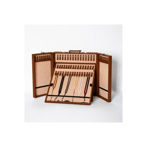Caja de Madera de Nogal Negro para Cuentas de Oración al por Mayor |   Diseño de Incrustaciones Hecho a Mano - Product Image 5