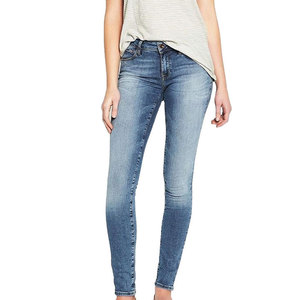 Último Diseño, Servicio OEM, Pantalones Vaqueros para Mujer, Cómodos, Transpirables, de Primera Calidad - Product Image 1