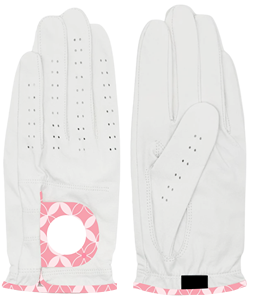 Gants de golf en cuir de mouton Cabretta complet pour hommes et femmes conçus sur mesure gauche droite onglet d'impression unique pour une utilisation sportive - Product Image 1