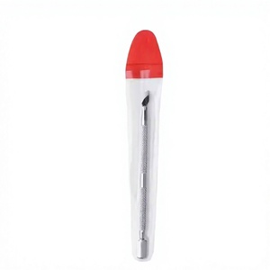 Wholesale High Quality Reusable Stainless Steel Double Head Manicure Cleaner Gel Polish Remover Tools <b>Nail</b> Cuticle Pusher - Product Image 5