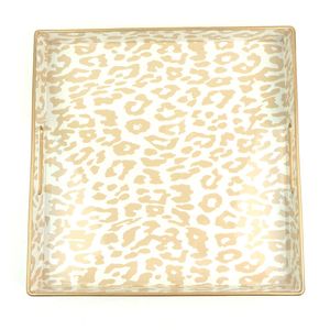 Luxury Art Deco <b>Plant</b> Pattern Resin Wedding Multi-Functional Serving <b>Tray</b> - Product Image 2