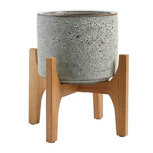 Soporte de Madera Artesanal de Primera Calidad para Macetas, Soporte de Lujo para Plantas de Interior y Exterior - Product Image 4