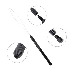 Juego de Herramientas Profesionales de Madera para Extensión de Cabello con Anillas, Agujas y Hilos para Instalación de Micro Anillas - Product Image 6