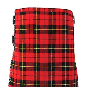 Kilt écossais traditionnel pour homme, style tartan, taille ajustable, plissé, utilitaire, pour événements Highland, mariages, festivals - Product Image 4