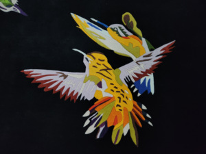 Premium Quality Colorful Bird Design <b>Rug</b> Carpets Hand Tufted New Zealand Wool Large Carpets Living Room Center Kids Room <b>Rugs</b> - Product Image 3