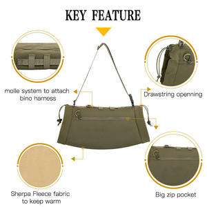 Manchette de chasse en polyester camouflage pour le froid, pochette chauffante pour les activités de plein air et l'hiver, fabriquée par Imra Impex - Product Image 5