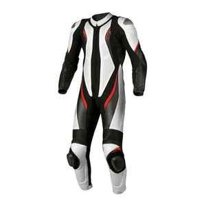 Traje de Motocicleta de Cuero Genuino para Hombre, de la Mejor Calidad, Diseño Personalizado, Transpirable, Impermeable, Resistente al Viento y al Fuego, para Carreras - Product Image 5