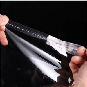 OPP Transparent packing food grade small gift/food self-adhesive strip transparent <b>packaging</b> <b>bag</b> with self adhesive - Product Image 4