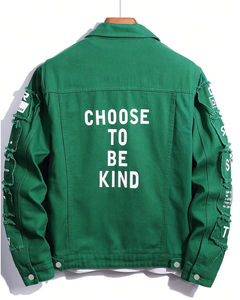 Chaquetas de Mezclilla para Hombre, de Invierno, del Mejor Fabricante, Color Sólido, Servicio OEM Personalizado, Último Estilo, Teñido Liso - Product Image 2