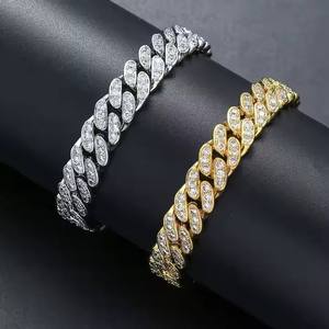 Wholesale Supply Handmade Luxury Moissanite Diamond Cuban Link Bracelet <b>for</b> <b>Men</b> and Women Available <b>for</b> Export Price - Product Image 2