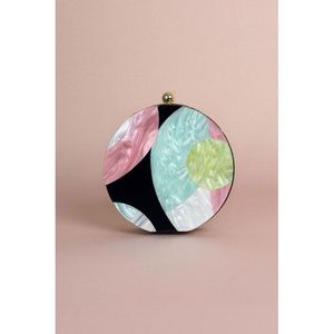 Pochette de soirée élégante et écologique en résine pour femmes, accessoires de mode en cristal RR ENTERPRISES RR202514786 - Product Image 2