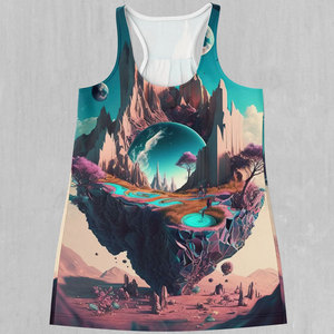 2025 Customized 3d All Over Sublimation Gym Tank Tops Wholesale 100% Polyester Mesh Women <b>Running</b> <b>Singlet</b> - Product Image 3