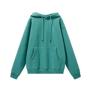 Venta al por mayor de logotipo personalizado de los hombres satén forrado pulóver con capucha de talla grande de algodón de rizo francés de gran tamaño patrón de invierno pantalones de chándal - Product Image 5