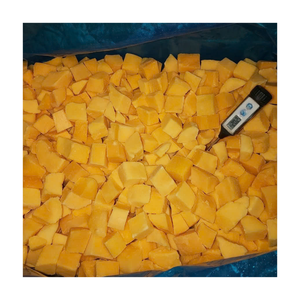 Premium IQF Frozen Mango Bright Yellow Cubes For Frozen Dessert And Healthy Beverage - Product Image 1