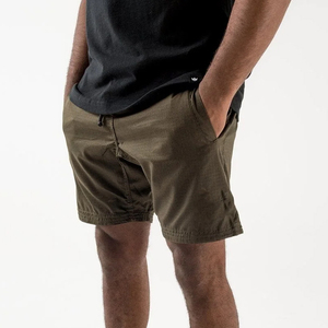 Shorts de Lino/Algodón Oxford para Hombre - Cintura Media con Cierre de Cremallera, Ecológicos, Impermeables y de Secado Rápido, Traje de Baño Casual - Product Image 2
