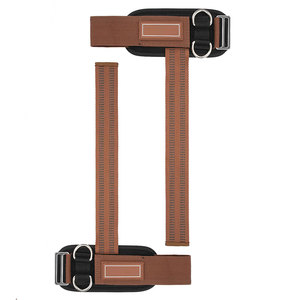 Sangles de levage unisexe à boucle latérale sécurisée, personnalisables avec marque privée, support de poignet robuste, respirantes et légères - Product Image 6