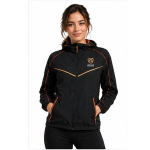เสื้อแจ็คเก็ตกันลมสำหรับผู้หญิง รุ่น Best Choice น้ำหนักเบา ระบายอากาศได้ดี กันน้ำ มีฮู้ด ซิปยาวเต็มตัว เหมาะสำหรับกิจกรรมกลางแจ้งและการสวมใส่ในชีวิตประจำวัน - Product Image 1
