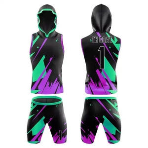 Uniformes de football 7v7 personnalisés de haute qualité, respirants, en polyester sublimé, compression pour joueurs adultes unisexes - Product Image 5
