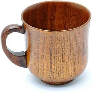 Wooden cup with <b>Tree</b> Design Metal and Ceramic Cups for Dining Table Decor Ceramic Cups Product Category - Product Image 1