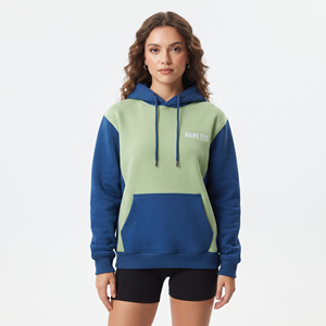 Sudadera con Capucha de Algodón para Mujer, Corte Regular, Forro Polar Grueso, Estilo Casual, Manga Larga, para Invierno - Product Image 5