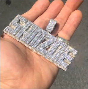 Collar de Cadena Cubana con Diamantes Cultivados en Laboratorio VVS, Certificados por IGI, en Oro Blanco de 9K, 14K y 18K, Estilo Hip Hop para Hombre, con Colgante Iced Out, OEM ODM - Product Image 2