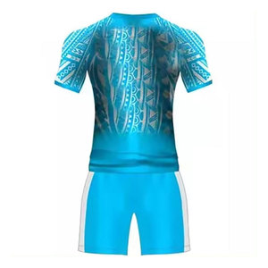 Tenue de rugby légère avec logo personnalisé, disponible en différentes couleurs, nouvelle arrivée, dernier design, anti-étirement, ensembles de rugby pour jeunes, professionnels - Product Image 4