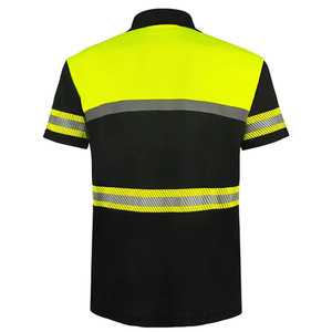 Camiseta Polo de Patrulla en Bicicleta 2026 con Bolsillo con Cremallera y Franjas Reflectantes, con Insignia y Parche de Seguridad Reflectantes Personalizados - Product Image 6