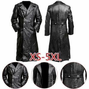 Abrigos de Cuero Cómodos para Hombre con Mangas Largas y Largo Regular, Precio Razonable, Servicio OEM - Product Image 2
