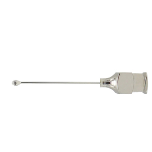 Welsh Cortex Aspirating Cannula Flat <b>Olive</b> Tip Straight 25G Ophthalmic Cortex <b>Removal</b> Instrument Cataract Surgery Tool - Product Image 3