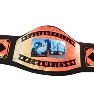 Ceinture de lutte personnalisée Champion Customer Zeal, qualité robuste pour les vainqueurs d'événements - Product Image 2