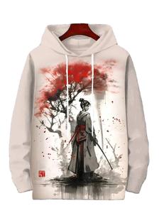 Sudadera con capucha extragrande de algodón 100% para hombre, personalizada al por mayor, de felpa, lisa, con hombros caídos, informal de invierno, bordada - Product Image 4