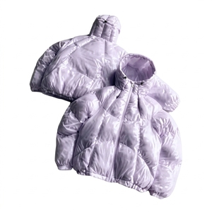 Chaqueta Urbana Varsity para Hombre, Personalizada, Talla Grande, Otoñal, Acolchada, con Cuello Alto, Logotipo Frontal, Ropa Urbana Cálida, Marca Privada, Proveedor OEM - Product Image 3