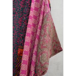 Kimono de Seda Hecho a Mano para Mujer, Camisón Corto Estampado, Lencería Sexy para Novia, Ropa de Dormir para Boda - Product Image 3