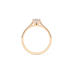 REYES Best Selling <b>925</b> Sterling <b>Silver</b> GRA Certified Pear Cut 0.78 Carat Moissanite Wedding Promise <b>Ring</b> Fine Jewelry For Women - Product Image 5