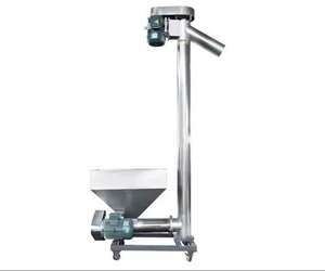 Máquina Transportadora de Tornillo Vertical en Oferta para el Manejo de Materiales en Polvo y Granulados en Aplicaciones Industriales Disponible para la Venta - Product Image 6