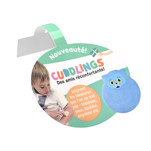 Eco-friendly Custom <b>Plastic</b> Swing <b>Strip</b> Display Shelf Wobbler for Supermarket Advertising - Product Image 4