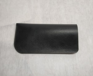 Étuis de protection pour lunettes de lecture en cuir synthétique vegan PU, option d'emballage personnalisé avec logo, doublure en velours - Product Image 6