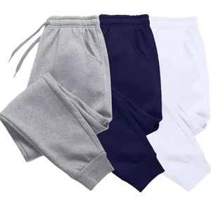 Pantalon de survêtement en molleton de coton pour homme – Tissu chaud et doux, idéal pour l'hiver, décontracté, taille élastique – Fournisseur en gros - Product Image 5