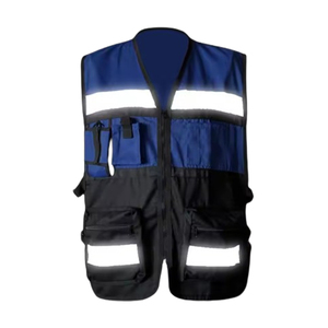 Private Label Professional Wear Night Visibility <b>Silver</b> FR Flash Reflective Hi Vis Waterproof CE Certified Unisex Workwear - Product Image 2