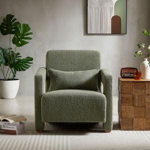 Sedia Ergonomica Mirod per Soggiorno con Braccioli ad Angolo Retto, Supporto Lombare, Seduta Inclinata Artistica e Gambe in Legno - Product Image 2