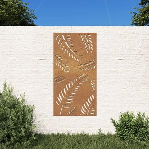 Grandes Incrustaciones de Acero Corten Oxidado para Decoración de Paredes de Jardín, Arte Metálico Decorativo - Product Image 1