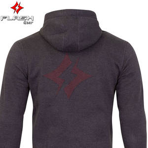 Sudadera con Capucha de Protección para Motociclistas, Unisex, con Certificación CE, Protección para Zonas de Impacto Reforzadas, Forro de Malla Fija y Transpirable - Product Image 4
