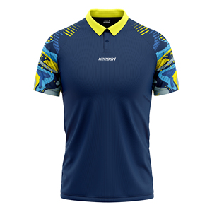 Polo de golf pickleball personnalisable sans couture OEM ODM vêtements de tennis chemise printemps vêtements d'équipe vêtements de sport imprimés au Vietnam - Product Image 1