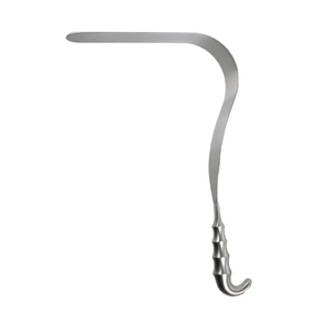 Écarteur de précision extra profond 24 cm, instrument chirurgical, lame de 1,2 pouce de large, outil médical manuel réutilisable - Product Image 1