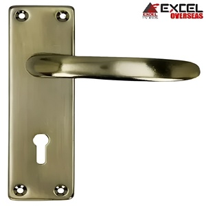 Poignée de levier Topaz en fer forgé antique, finition élégante, taille 6 pouces, prix de gros - Product Image 1