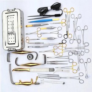 Hot Selling Tebbetts Stainless Steel 38Pcs Breast Surgery <b>Instrument</b> Set Premium CE Certified <b>Surgical</b> Breast Surgery Tools Set - Product Image 2