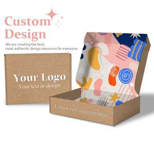 Cajas de Cartón Corrugado Impresas Personalizadas, Cajas de Embalaje Plegables Planas para Envío con Logotipo - Product Image 3