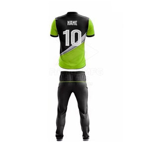 Tenue de cricket d'entraînement, best-seller, design personnalisé, haute qualité, service OEM, pour hommes adultes, en polyester respirant et écologique - Product Image 3